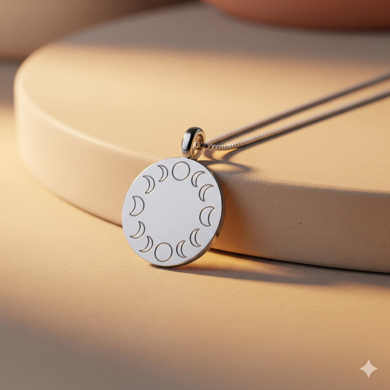 Lunar Pendant Necklace